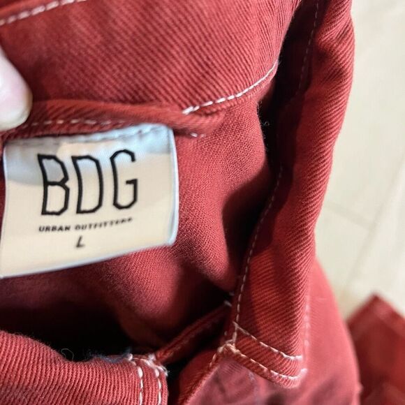 Urban Outfitters BDG Rust Contrast Stitch Workwear Jacket Size L - Picture 5 of 10